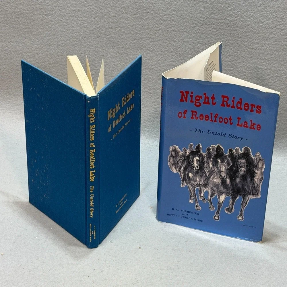 Vintage Night Riders of Reelfoot Lake: The Untold Story Forrester Wood Signed